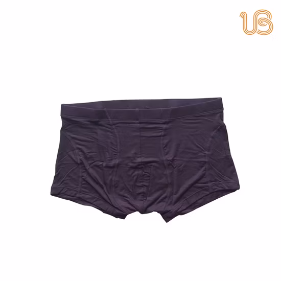 Men′s Comfortable Basic Seamless Boxer Underwear